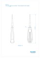 Asa Dental 0234-2 - элеватор N2 прямой заостренный, 3,6 мм 0234-2 - фото 351306