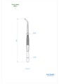 Asa Dental 0625-1 - пинцет хирургический стоматологический, 15 см 0625-1 - фото 351324
