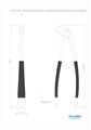 Asa Dental 0110-13S - щипцы N13S с зазубренными кончиками для удаления нижних моляров 0110-13S - фото 351333