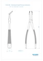 Asa Dental 0100-346 - щипцы N346 для нижних корней с зубчиками 0100-346 - фото 351348