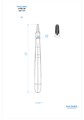 Asa Dental 0100-29 - щипцы N29 для верхних корней с зубчиками 0100-29 - фото 351433