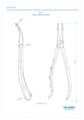 Asa Dental 0130-349 - щипцы N349 для верхних корней с зубчиками 0130-349 - фото 351448