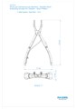 Asa Dental 0112-4 - щипцы N4 для удаления верхних корней, детские 0112-4 - фото 351460