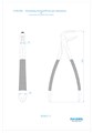 Asa Dental 0100-59L - щипцы N59L для нижних корней с зубчиками 0100-59L - фото 351468