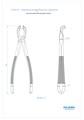 Asa Dental 0100-79 - щипцы N79 для левых третьих моляров с зубчиками 0100-79 - фото 351486