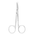 Asa Dental 0328-2 - ножницы для десны N1 изогнутые по плоскости, 11,5 см 0328-2 - фото 351581