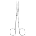 Asa Dental 0304-3 - ножницы для десны изогнутые, зубчики на одном лезвии, 13 см 0304-3 - фото 351603