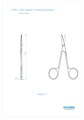 Asa Dental 0328-1 - ножницы для десны N1 прямые, 11,5 см 0328-1 - фото 351640