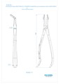 Asa Dental 0130-45 - щипцы N45 для удаления зубов для нижних корней с зубчиками с анатомической ручкой 0130-45 - фото 351675