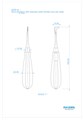 Asa Dental 0209-4L - элеватор для корней с ручкой из нержавеющей стали 4L 0209-4L - фото 351685