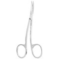 Asa Dental 0307-1 - ножницы для десны N1 изогнутые по плоскости, 10,5 см 0307-1 - фото 351717