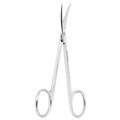 Asa Dental 0305-2 - ножницы для десны изогнутые по плоскости, 11,5 см 0305-2 - фото 351720