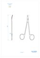 Asa Dental 0308-2 - ножницы для десны изогнутые по плоскости, 12,5 см 0308-2 - фото 351773
