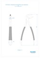 Asa Dental 0100-359 - щипцы N359 для нижних корней с зубчиками 0100-359 - фото 351790