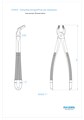 Asa Dental 0100-8 - щипцы N8 для удаления зубов для нижних премоляров с зубчиками 0100-8 - фото 351801