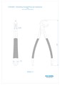 Asa Dental 0100-86C - щипцы N86C для удаления зубов для нижних моляров 0100-86C - фото 351803