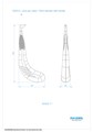 Asa Dental 0233-2 - элеватор N2 флажок заостренный к себе 0233-2 - фото 351820