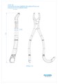Asa Dental 0120-18L - щипцы N18L для удаления для верхних левых моляров 0120-18L - фото 351861