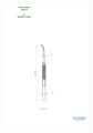 Asa Dental 0630-2 - пинцет анатомический изогнутый, 12,5 см 0630-2 - фото 351936