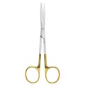 Asa Dental 0304-1TC - ножницы прямые узкие (золотая серия), 13 см 0304-1TC - фото 351966