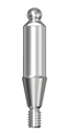 Абатмент Astra Tech шаровидный  4.5/5.0, высота десны 8 мм (Ball Abutment 4.5/5.0, H - 8 mm). 24423 - фото 356041