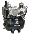 Компрессор Cattani на 3-4 установки, 3 цилиндра, без осушителя (без кожуха), ресивер 45 л 013370/013369 - фото 356655