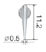 Насадка пародонтологическая Woodpecker P4 для скайлера, (подходит к Woodpecker, EMS) P4 - фото 357426