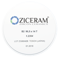 Заготовки диоксида циркония ZICERAM с оттенком В2 98,5 x14T, транслюцентные B298-5x14T - фото 363867