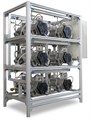 Компрессор Cattani для cad/cam систем 165 л/мин при 8 атмосфер, ресивер 45 л 013310+010815 - фото 364130