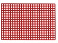 Восковые решетчатые ретенции с диагональными отверстиями  100 х 100 мм, 10 шт в упаковке 40062 - фото 369718