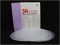 3A Medes EV Gasket Bleaching 040 - пластины круглые для изготовления капп для отбеливания, диаметр 125 мм, толщина 1,0 мм, 25 шт. ST3-14-GB4-rnd - фото 370862