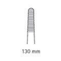 Пинцет анатомический, стандартный. Длина 130 мм, арт: BD045R BD045R - фото 375665