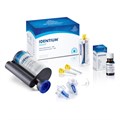 Identium Heavy (Intro pack) - оттискная масса, 380 мл, 50 мл Light Body, 10 мл адгезив, 10 динамических смесителей + 6 смесительных канюль (желтые) 14724 - фото 376635