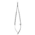 Ножницы микрохирургические анатомические Castroviejo 18 cm SPV - фото 378813