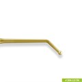 1304-2,0 TiN Удлиненная средняя гладилка с штопфером-шариком Ø2.0mm. Ручка Ø6mm. Покрытие Gold 1304-2-0-TiN - фото 379825