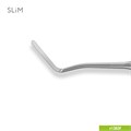 1383F Двухсторонняя прямая/дистальная гладилка SLIM. Эргономичная ручка Ø10mm 1383F - фото 379960