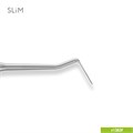 1383F Двухсторонняя прямая/дистальная гладилка SLIM. Эргономичная ручка Ø10mm 1383F - фото 379961