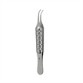 Пинцет стоматологический, ERGOPLANT, изогнутый. Длина 140 мм, арт: DX055R DX055R - фото 380004