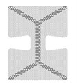 Титановая сетка (мембрана) с каркасом, 24х30х0.1 мм, шестигранная ячейка 0.36 ммHM-01-04 Титановая сетка уcиленная (шестигранник), Mr.Curette Tech, Южная Корея HM-01-04 - фото 381274