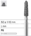 Боры стоматологические алмазные FG 877К/014, зел., 6шт. ISO код 314297534014, арт: FG161N/6 C FG161N/6C - фото 386266