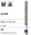 Боры стоматологические алмазные FG 837KR/013, синий, 6шт. ISO код 314158524013., арт: FG8305LP/6 FG8305LP/6 - фото 386528