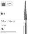 Боры стоматологические алмазные FG 858/014, 6шт. ISO код 314165524014, арт: FGD14/6 FGD14/6 - фото 386560