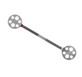 DIASTRIP - штрипсы на экстратонком металлическом носителе, красно-белые (40-15 мкм), 1 шт 232014AA - фото 386582