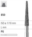 Боры стоматологические алмазные FG 850/014, 6шт. ISO код 314199524014, арт: FG231/6 FG231/6 - фото 386614