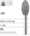 Боры стоматологические алмазные FG 379/029, красн., 6шт. ISO код 314277514029, арт: FG4259/6 FG4259/6 - фото 386734
