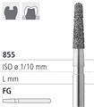 Боры стоматологические алмазные FG 855/012, 6 шт. ISO код 314197524012, арт: FGD16/6 FGD16/6 - фото 386833