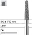 Боры стоматологические алмазные FG 878К/014, 6шт. ISO код 314298524014, арт: FG181N/6 FG181N/6 - фото 387101
