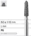 Боры стоматологические алмазные FG 877К/014, 6шт. ISO код 314297524014, арт: FG161N/6 FG161N/6 - фото 387352