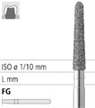 Боры стоматологические алмазные FG 886Z/018, зел., 1шт. ISO код 314210534018, арт: FG123/1 C FG123/1C - фото 387705