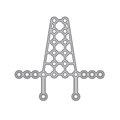 Мини-пластина для дна глазницы, узкая, толщина 0.6 мм 15.04 - фото 388633